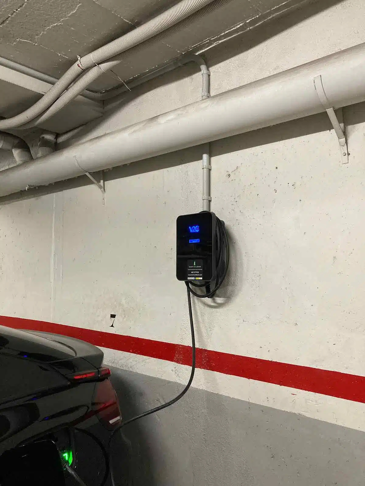 Punto de recarga vehículo eléctrico